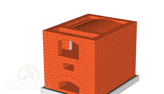 Русская печь своими руками: чертежи и порядовка 