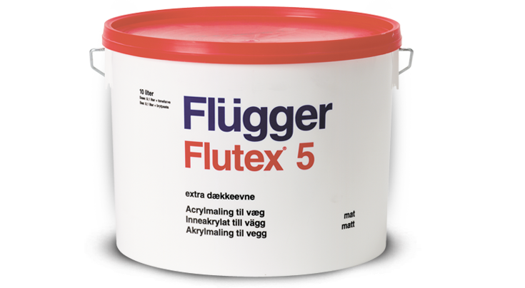 Акриловая краска Flugger Flutex 5