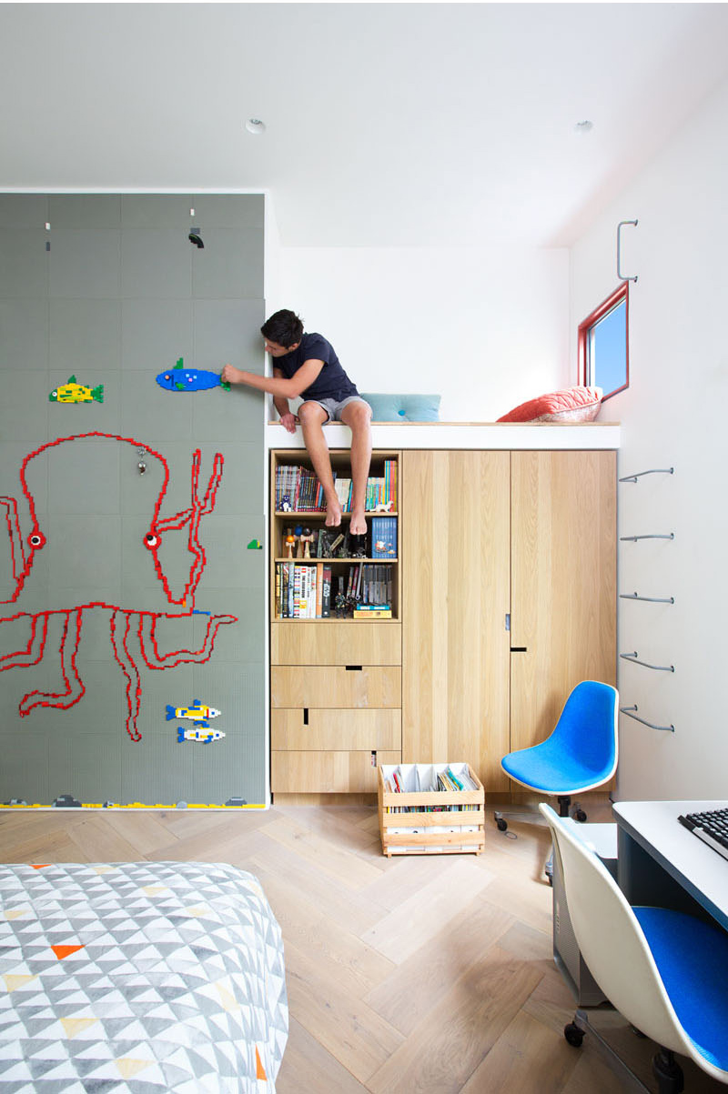 Rough House teen bedroom