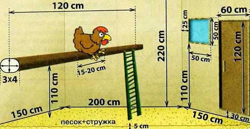 Расчёт курятника