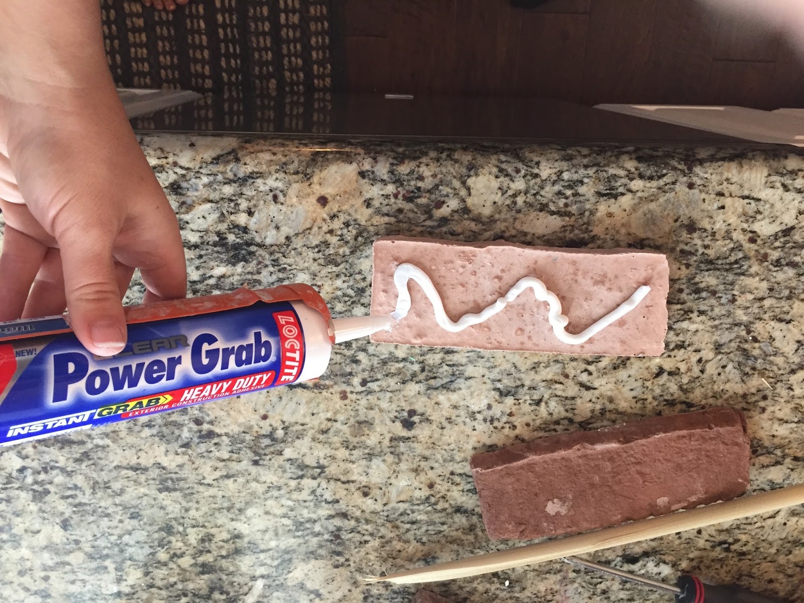 Do-It-Yourself Brick Veneer Backsplash