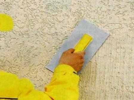 Технология затирки штукатурки «Короед»