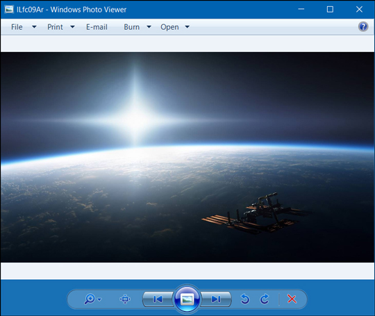 windows photo viewer image preview